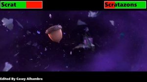 Scrat vs. Scratazons with healthbars