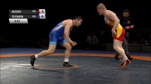 Газзаев Батраз (RUS) - TSYZHIPOV BALDAN(RUS) - 125кг. турнир  "АЛАНЫ 2019"