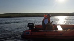 Altair 340Active + Suzuki DF6AS вид со стороны