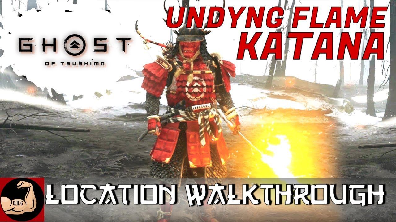 Undying Flame - Location Walkthrough | Fire Katana | Ghost of Tsushima | OHG Guides