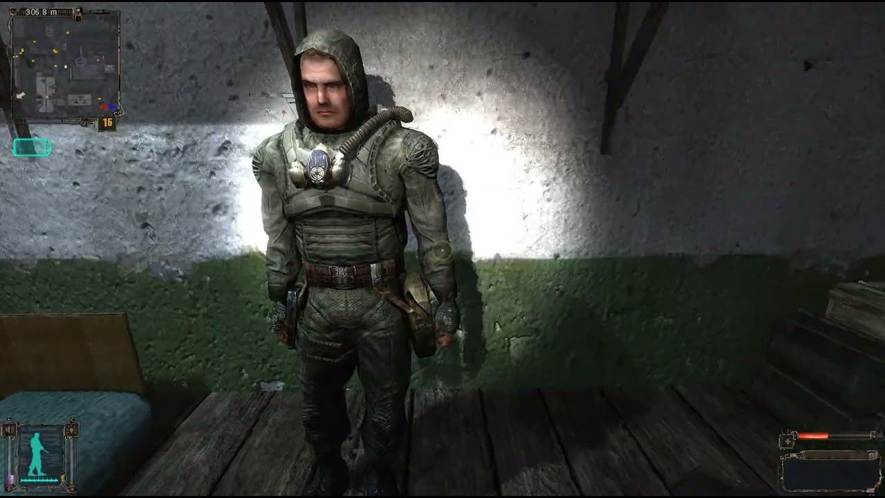 S.T.A.L.K.E.R. Тень Чернобыля Прохаждения 3 Уровень Тёмная долина смотреть онлайн