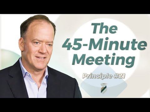 The 45-Minute Meeting | Pro Leadership Principle #21 - Andy Wyatt смотреть онлайн