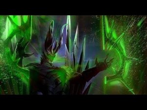 Terror blade arcana/Fractal horns of inner Abysm Prismatic Gem Champions Green with full immortal