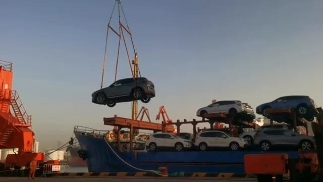 Проверка подержанных автомобилей в портах Китая