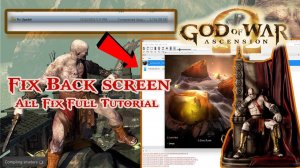HOW TO FIX GOD OF WAR ASCENSION BLACK SCREEN ON RPCS3 / Full Tutorial / Just put file dis