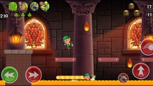 Победил третьего босса в игре Lep's World  2