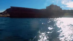 Кильдинский пролив. Поход к судну Берег надежды.