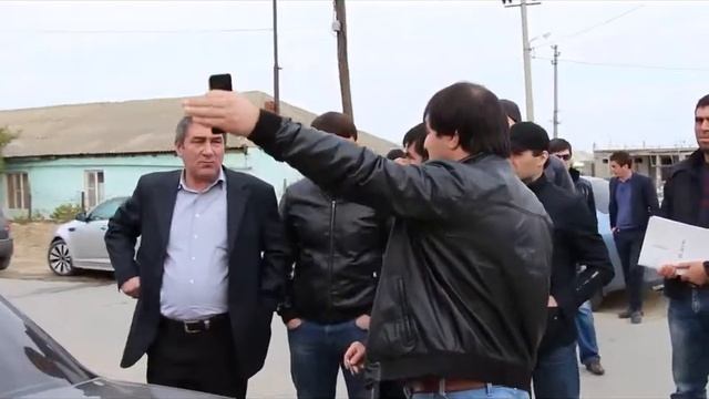 Рабочая группа Дагтехкадастра в поселке Ленинкент