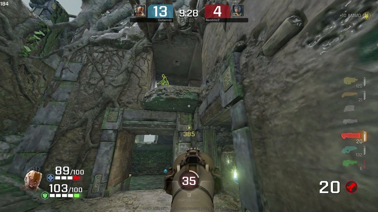 Quake Champions 2021 06-16 - Duel w/ NeoEmc2 2/5 / Deep Embrace / Visor vs. Athena смотреть онлайн