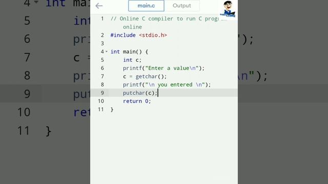 gets and puts input and output functions using c in tamil #happycoding #cprogramming #tamil