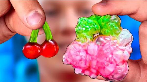 ВОТ ЧТО ПРОИСХОДИТ С ЖЕЛЕ  В ВАКУУМЕ !!! смотреть онлайн