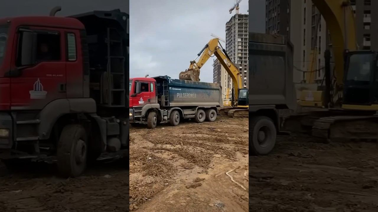 Погрузка, вывоз и утилизация грунта #генстройтранс #гст #строительство #земляныеработы #нулевойцикл