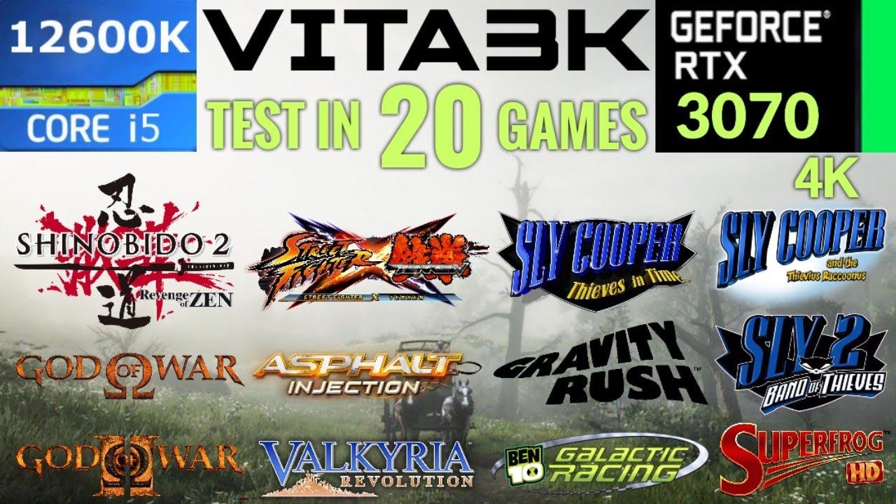 Vita3K PS Vita Emulator Test In 20 Games 4K | RTX 3070 + i5 12600K смотреть онлайн