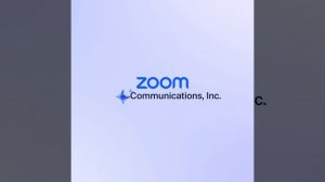 Заставка обновления Zoom как полноценной рабочей платформы с ИИ