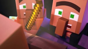 VILLAGER NEWS: BREAKING NEWS! 🎵🎵🎵Minecraft Animated Music Video🎵🎵🎵