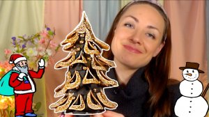 Новогодняя Ёлка из фоамирана Зимние поделки DIY Christmas crafts