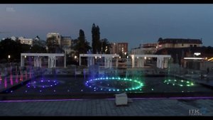 Музыкальный свето-динамический фонтан на Московской г.Пенза, ИТК-ГРУПП