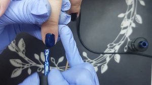 Маникюр "Кошачий глаз".Пробую новый магнитный лак+ быстрый дизайн/Cat eye gel polish + fast nail ar