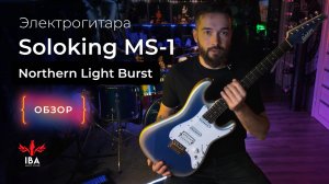 ЭЛЕКТРОГИТАРА SOLOKING MS-1 NORTHERN LIGHT BURST