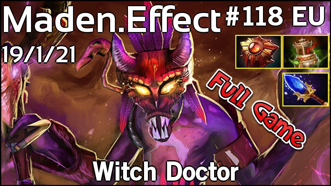 Support Maden [Effect] Witch Doctor - Dota 2 Full Game 7.18 смотреть онлайн