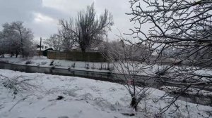 Зима в Крыму/Симферополь, р. Салгир