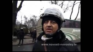 Репортаж С. Рулёва о настроениях бойцов. Майдан. Киев. Украина.
