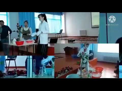 Т.Әубәкіров атындағы орта мектеп. Химия  апталығының ашылуы. Химия пәнінің мұғалімі Муратқызы Ләйлә
