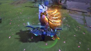 Golden Silent Wake - Drow Immortal - TI6 - Custom effect