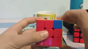 Комбинация запад и юг на Кубике Рубика