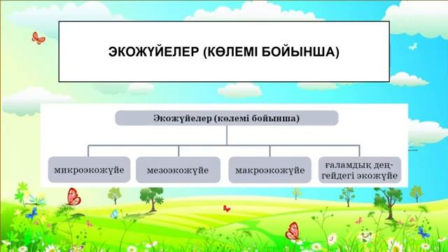5 сынып. Жаратылыстану. Экожүйелер түрлері. 3 сабақ