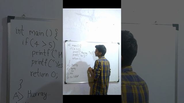 scope of the if condition (conditional operator) #clanguage  #programming #conceptualcoding