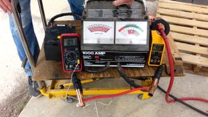 #4AWG high current wire test