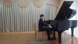 Бах. ХТК том 1 Прелюдия и Фуга фа минор. Исполняет Барковский Кирилл