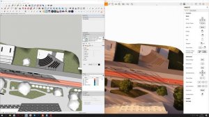 Архитектура общественных пространств в SketchUp. Быстрый старт