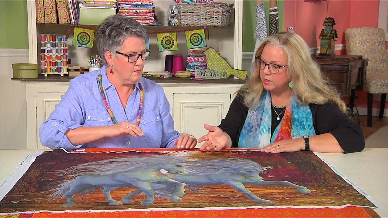 Susan Brubaker Knapp interviews Luana Rubin on Digital Printed fabric and the Golden Hour
