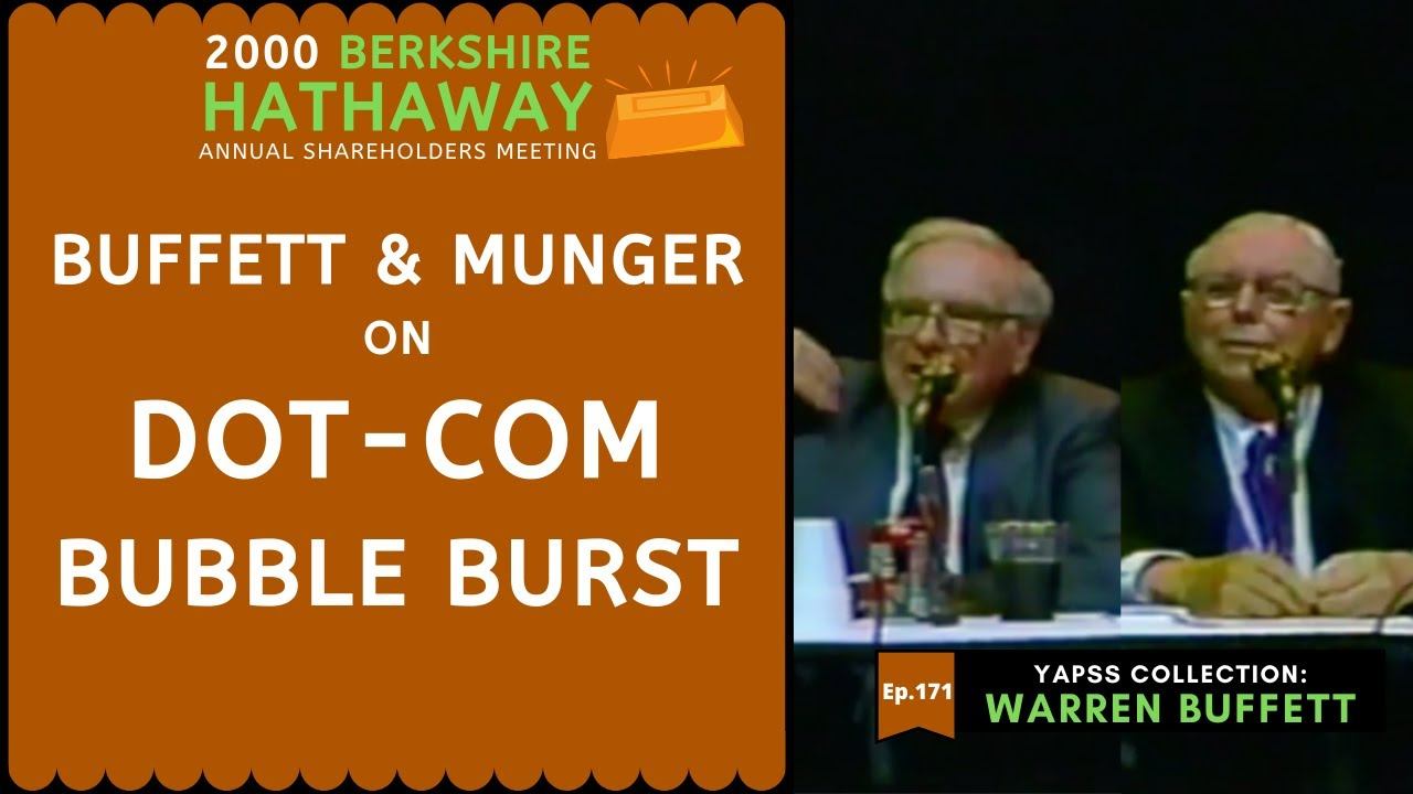Dot Com Bubble Burst - Warren Buffett & Charlie Munger | BRK 2000【C:W.B Ep.171】