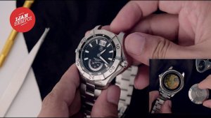 Replace A Watch Battery -TAG HEUER Aquaracer (DIY)