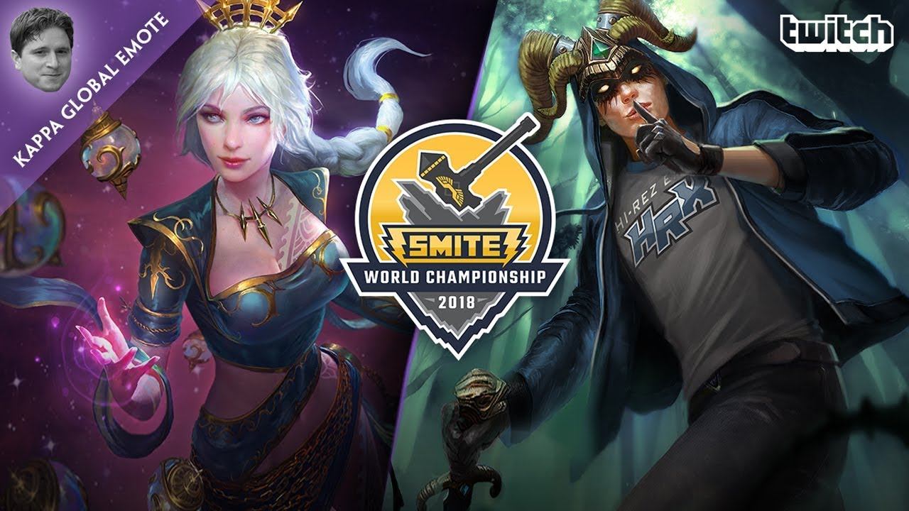 SMITE World Championship 2018 - Twitch Drops (January 3rd - 7th ...