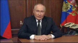 Vladimir Putin addresses the nation (21.10.2024)