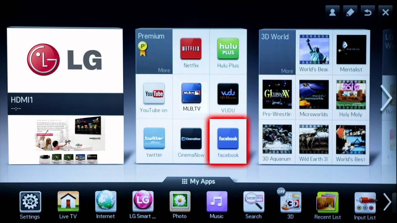 LG Smart TV Understanding the TV Dashboard смотреть онлайн