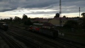 Вот как происходит создание будущего товарного состава поезда.