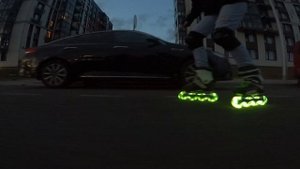 Вечерний заезд на роликах по Калининграду