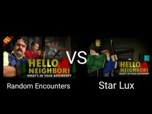 Hello Neighbor Song - What's in your Basement Part 1 (Random Encounters vs Star Lux)