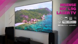 Hisense Ultra Short Throw Projector L9G TriChroma 100-Inch LaserTV Review