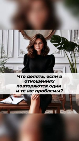 Что делать, если в отношениях повторяются одни и те же проблемы?
