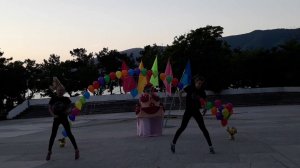 Танец Эго в лагере Нива на дне именинника