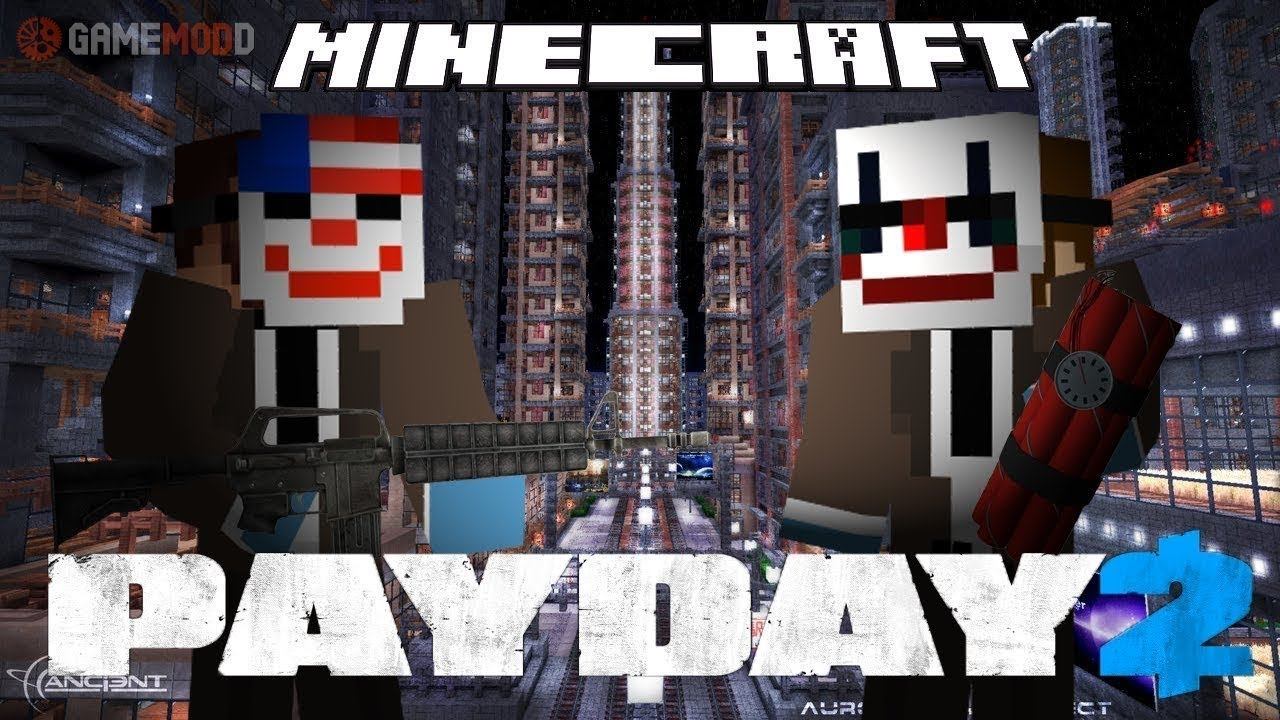 Minecraft Payday Heist - Part 01 - Welcome to SHANGHAI смотреть онлайн