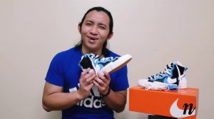 Review Nike Blazer MID Sacai White Black Legend Blue !!!!! (Indonesia)