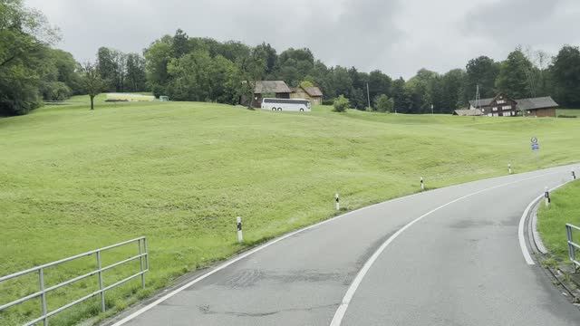 Живописные виды от Австрии до Швейцарии! На желтой русской фуре! [2160p60 HDR]
