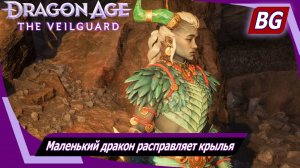 Dragon Age: The Veilguard ➤ Задание Тааш №3 ➤ Маленький дракон расправляет крылья